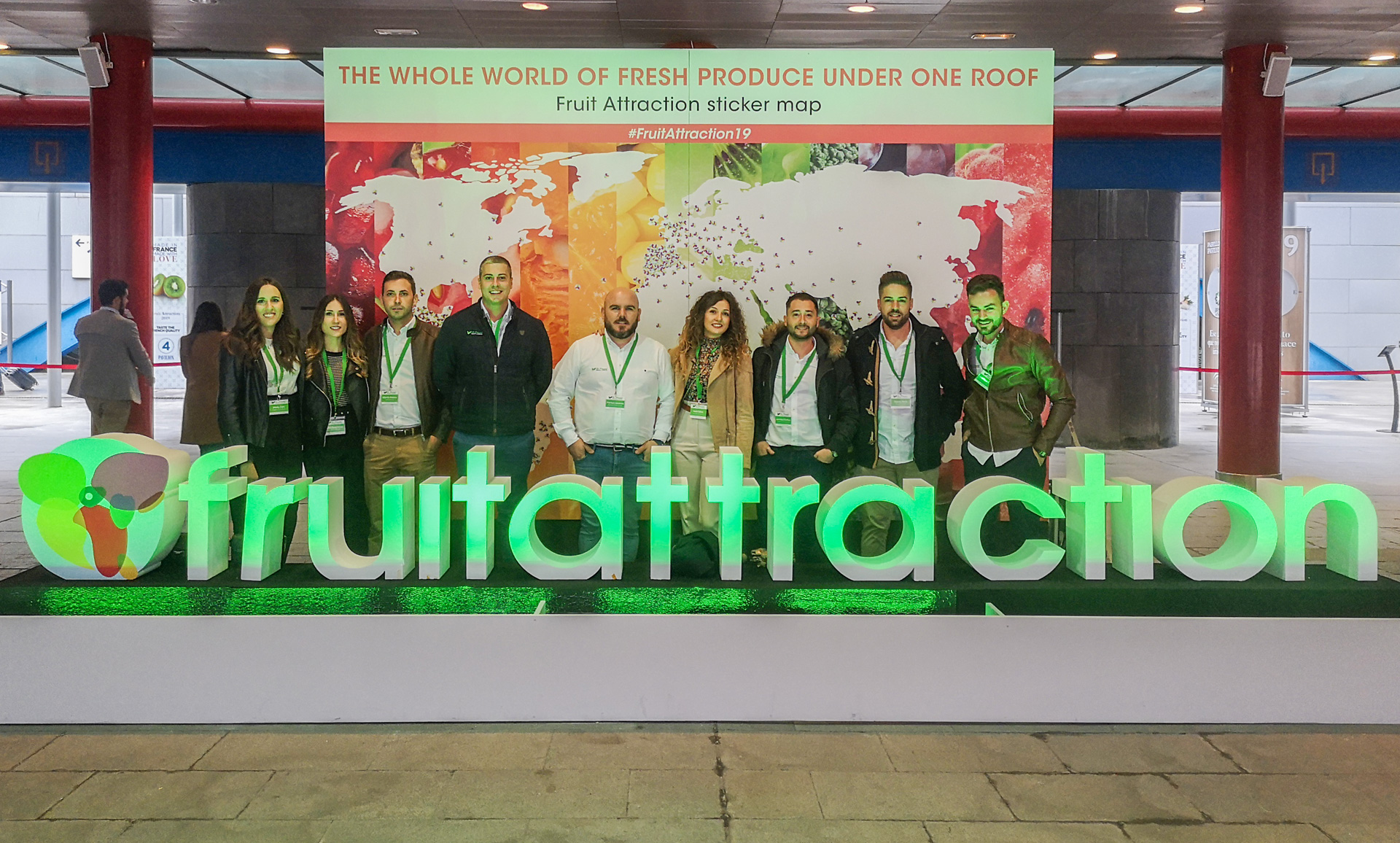 El equipo de El Plantel Semilleros en Fruitattraction