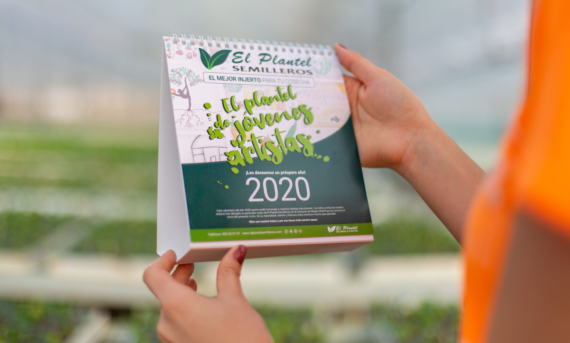 Calendario de mesa 2020